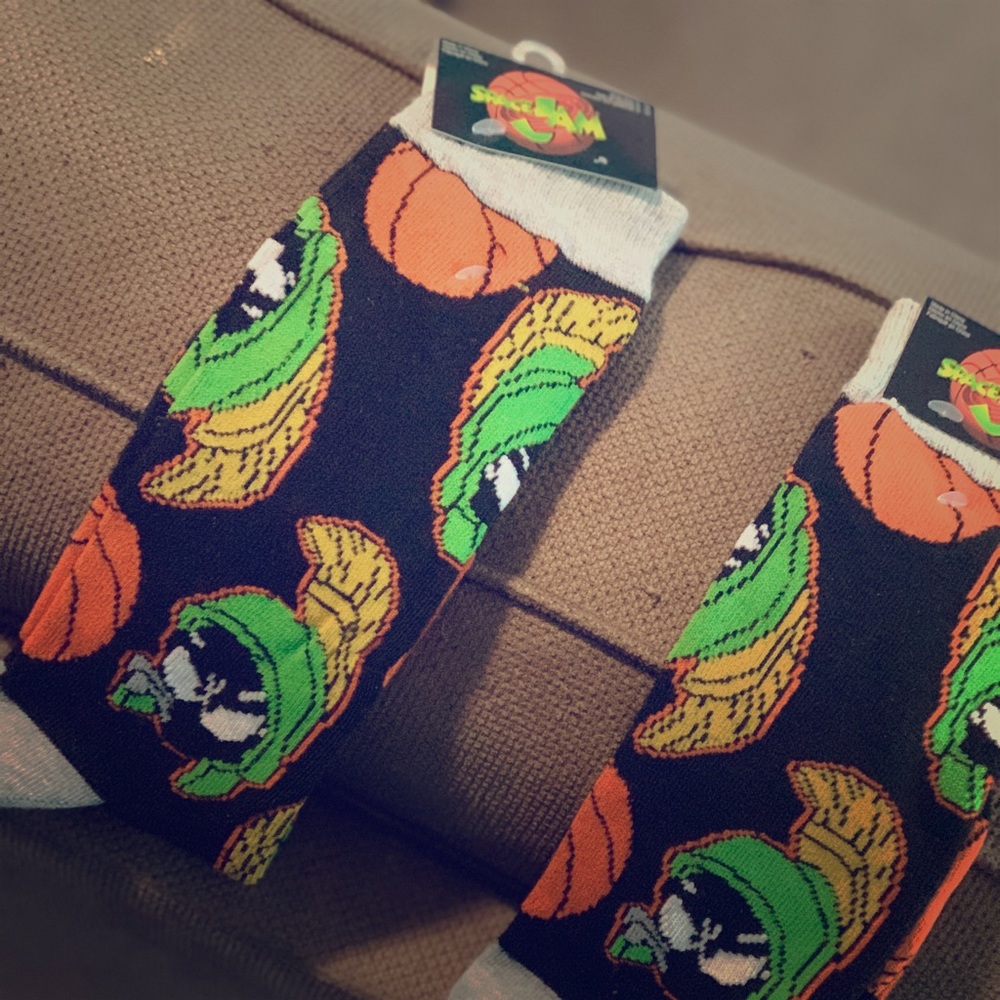 Space james vintage socks